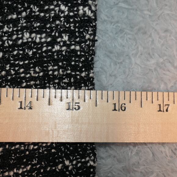 Chaps Nubby Sweater Dress Women 10 Knit Heather Black Cozy Autumncore Soft Girl - Picture 7 of 11